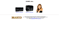 Desktop Screenshot of diamec.masco.hu